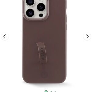 Loopy Case Chocolate Brown Phone Case 14 plus